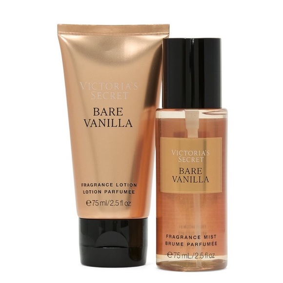 (Inventory 29) Victoria's Secret Bare Vanilla Mist & Lotion travel duo - Picture 2 of 3